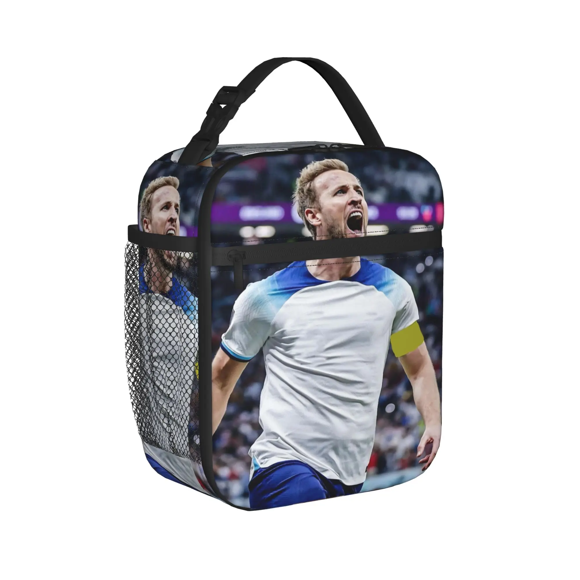 Kanes Insulated Lunch Bag Cooler Bag Reusable,Meal Container Football Soccer High Capacity Tote Lunch Box Bento Pouch Office