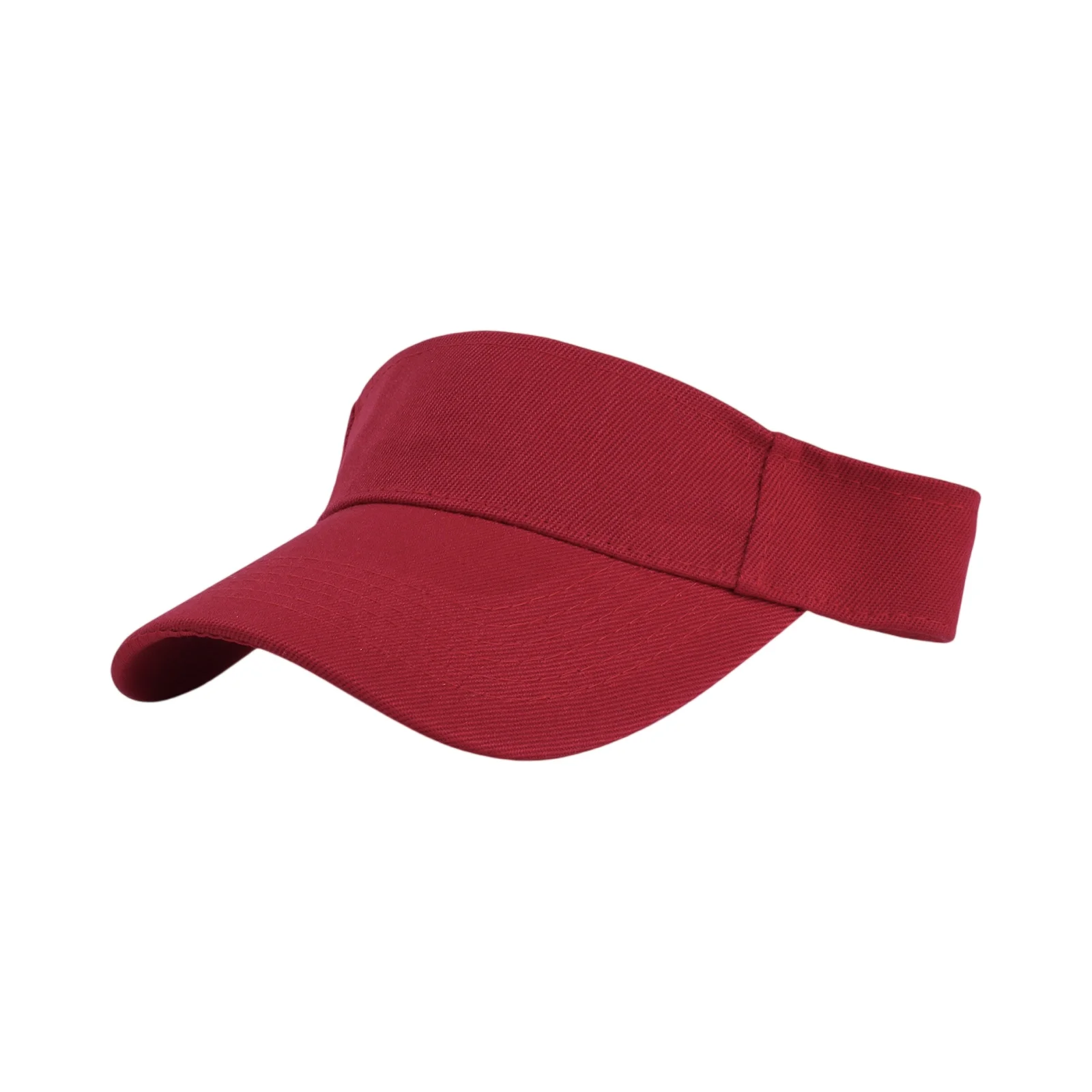 Fashion Sun Hat for Running and Sports Unisex Casual Plain Color Sun Visor Cap Men Women Monochrome Empty Top Hats