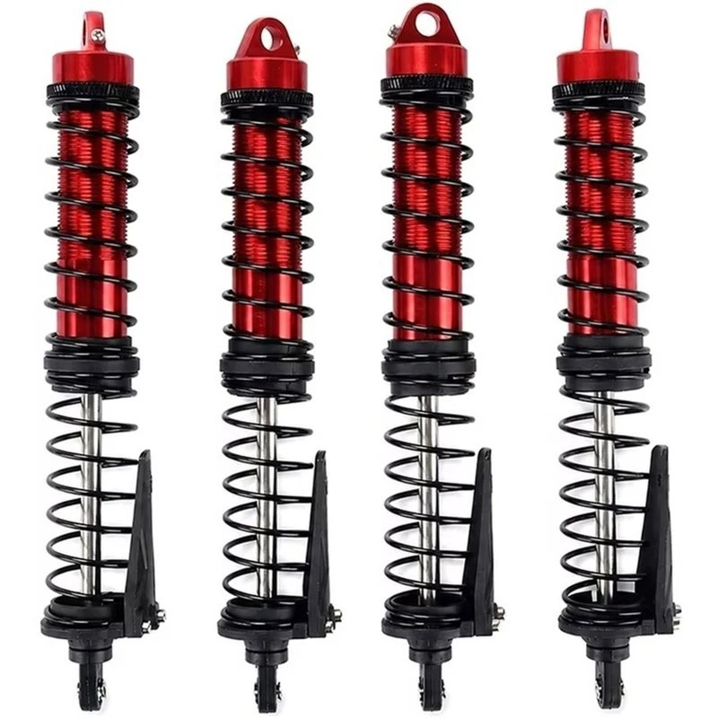 [Toy Promotion】 4 Pcs 135Mm Metal Shock Absorbers Metal Shock Absorbers Modification Upgrade Parts