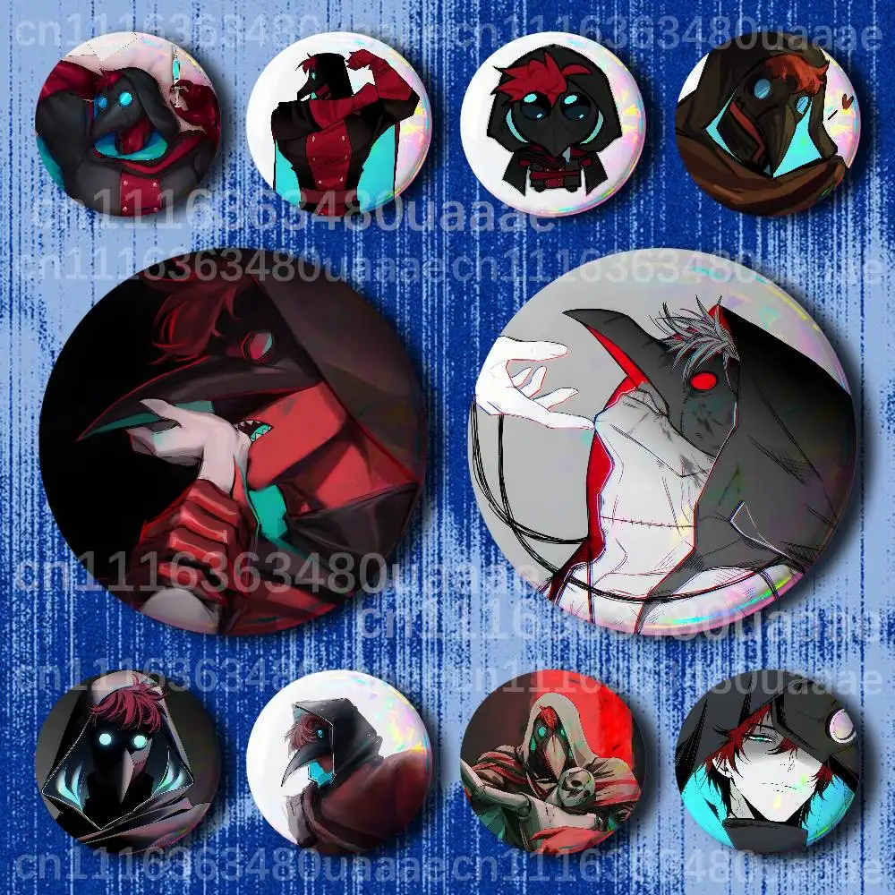 Doctor The F-Freaks Circus Handmade Brooch Cartoon Cosplay  Lapel Pin Badge On Backpack Jewelry Accessories Gifts