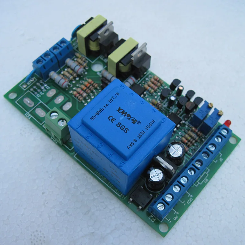 Trigger board AT3801-1 1-5V 4-20mA control 0-380V single phase, thyristor, phase shift voltage regulation