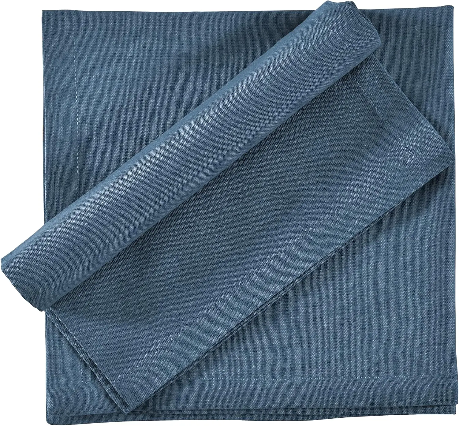 Cloth Napkins Cotton Linen,18x18 in Dinner Napkins Cloth Washable,Table Cloth Napkin Bulk with Hemmed Edges Ideal for Banquets