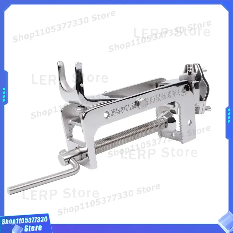 316 Stainless Steel Mirror Polished Fishing Rod Holder Base Set for Marine Yacht Sea Outriggers Hardware Accessories Boat