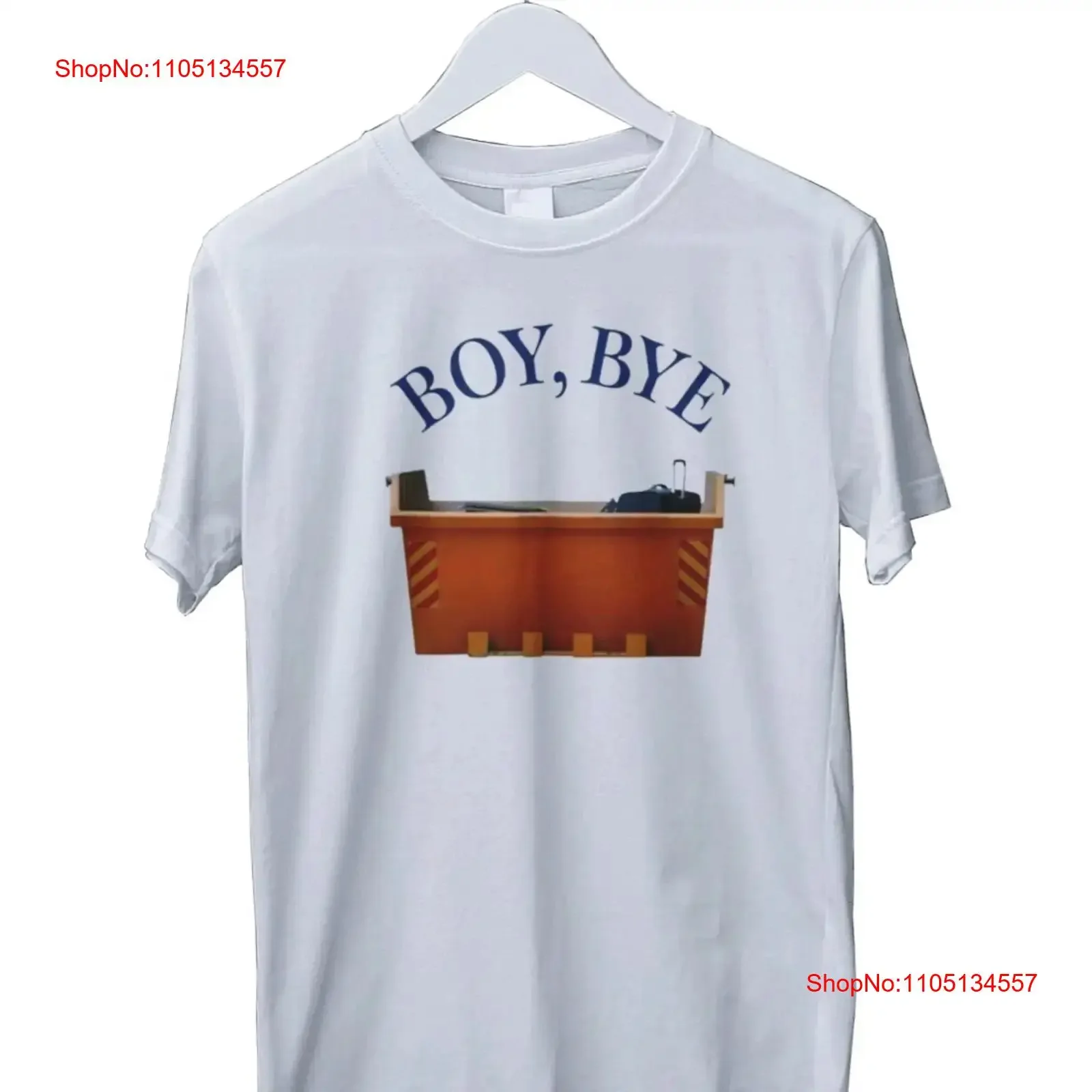 تي شيرت Boy Bye مطبوع S M L XL 2 3 4 عتيق جرافيك مغسول للجنسين متعدد الاستخدامات ملابس مصممة قليلاً ناعمة قابلة للتنفس