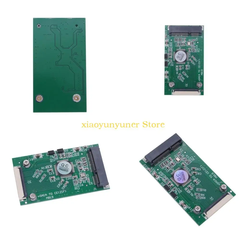 

P9JB New mSATA SSD to CE ZIF with Our Mini PCIE Adapter Card Fully Compliant with ZIF Specification