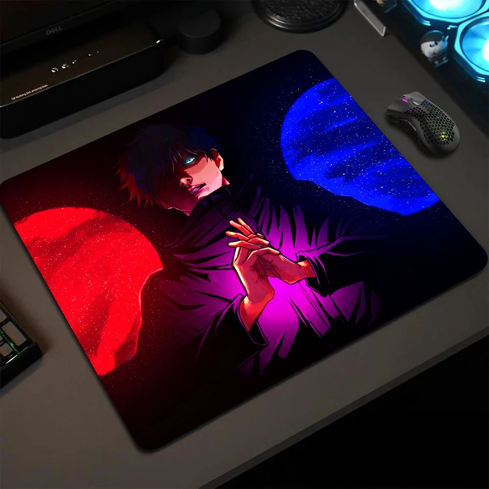 Satoru Gojo Jujutsu Kaisen Anime Mousepad Small LockEdge Mouse Pad For Gamers Computer Desk Pad Anti-slip Rubber