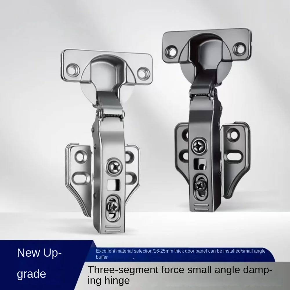 Cerniere per porte dell'armadio in acciaio inossidabile Porta dell'armadio con viti Cerniere nascoste Mobili Chiusura ammortizzata Silenzioso