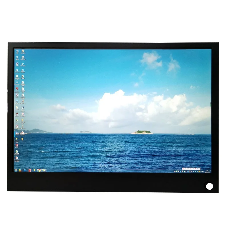 12-Inch Draagbare Display HD1080PS4 Xbo X360 Raspberry Pi Point-To-Point Hd Ips Volledige Kijkhoek USB5V DC12V2A Brede Power Solut