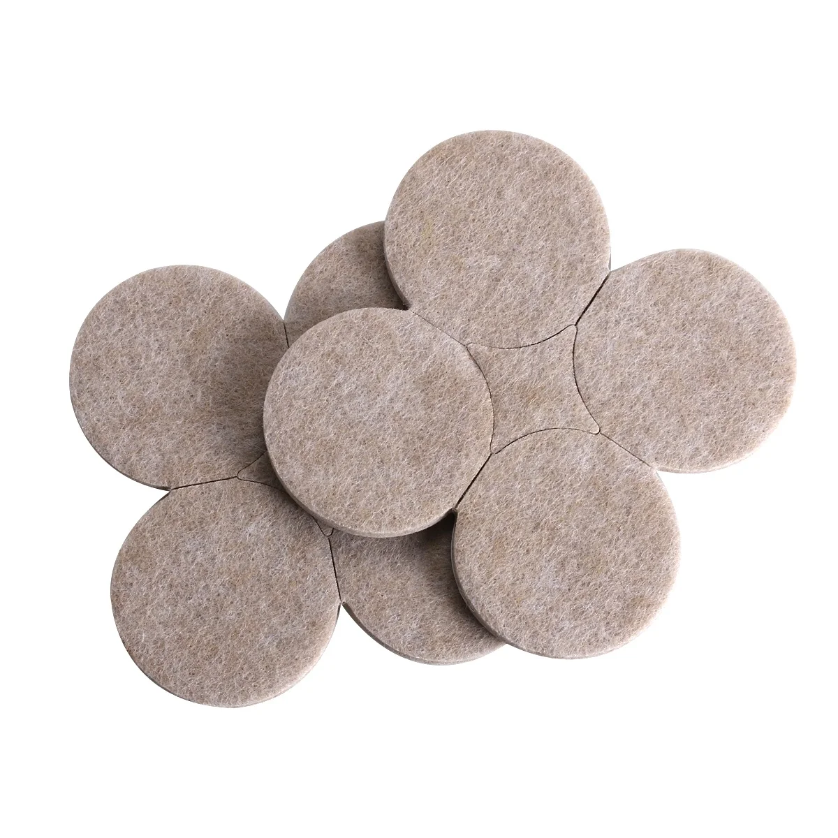 

8Pcs Table Chair Floor Protector Pads Heavy Duty Round Felt Pads 4Cm Diameter Scratch Noise Reduction for Hardwood Ceramic Tile