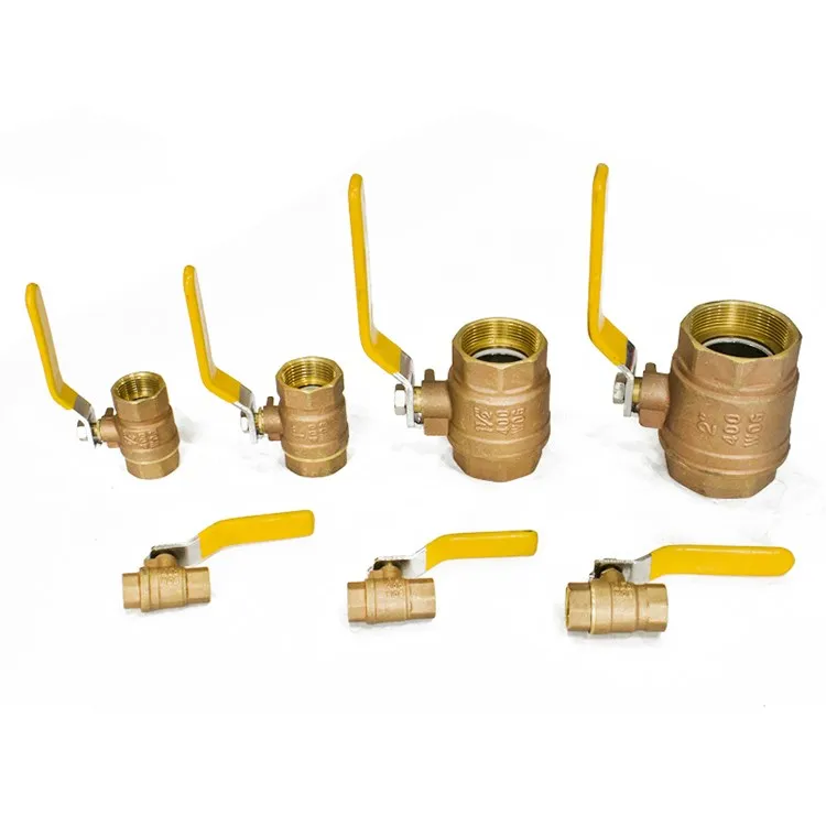 Factory CW617 Material Brass Gas Ball Valve 1/2 