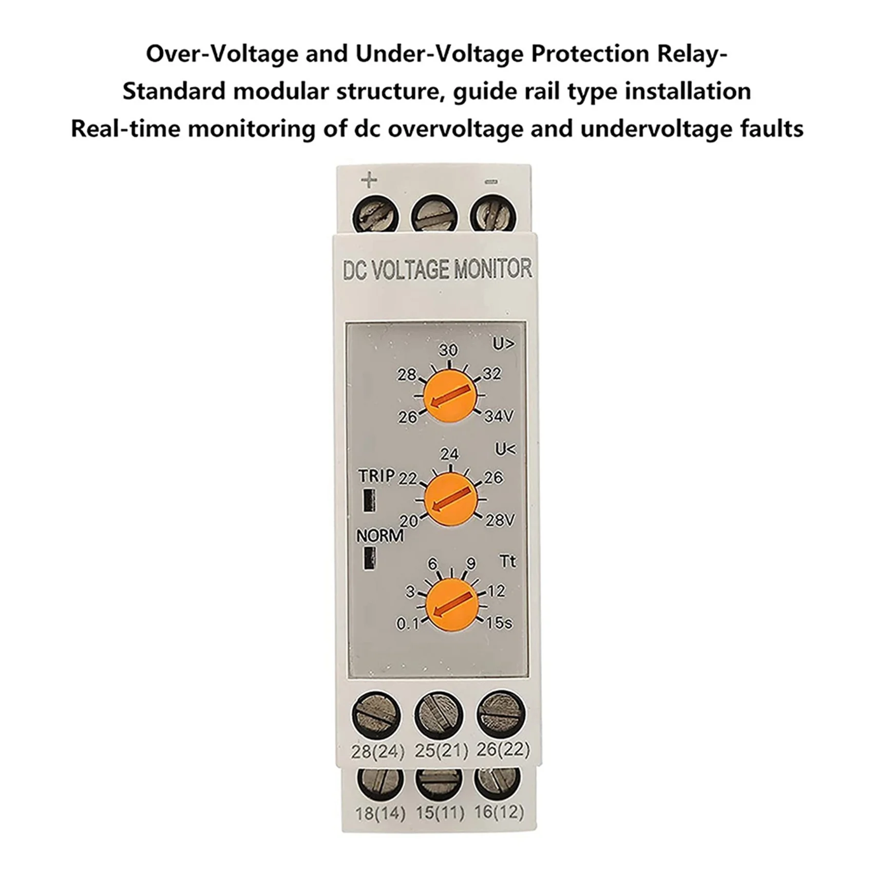 aef1-2x-overvoltage-undervoltage-protector-voltage-monitoring-relay-undervoltage-protector-dc-protection-relay-dc24v