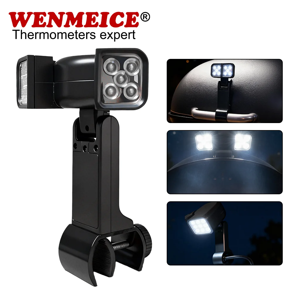 WENMEICE BBQ Grill Light Soft Tube Lighting Lamp Heat Resistant Barbeque Grill Light Lamp Flexible Adjustable 360° Outdoor Light