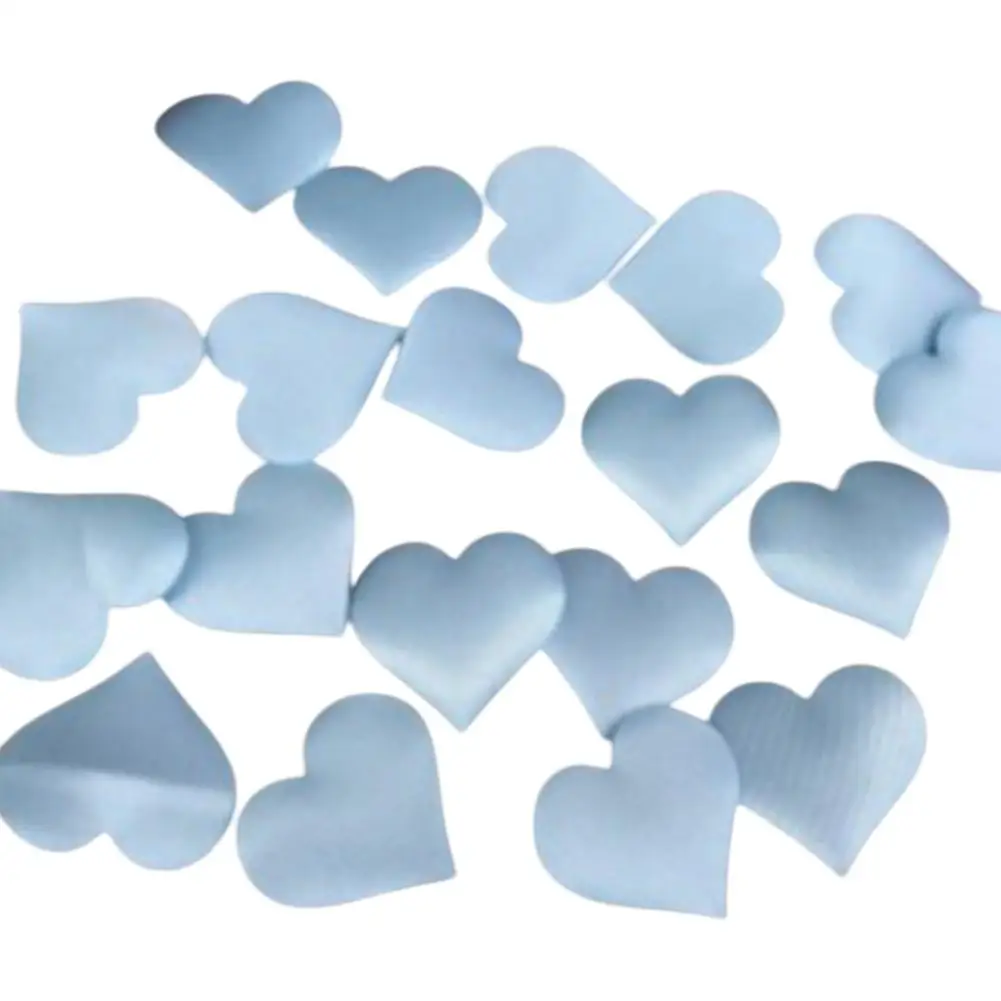 3D Love Heart Petals Made from Soft Silk for Wedding Party and Romantic Event Decoration with Delicate Feel and Visual Appeal