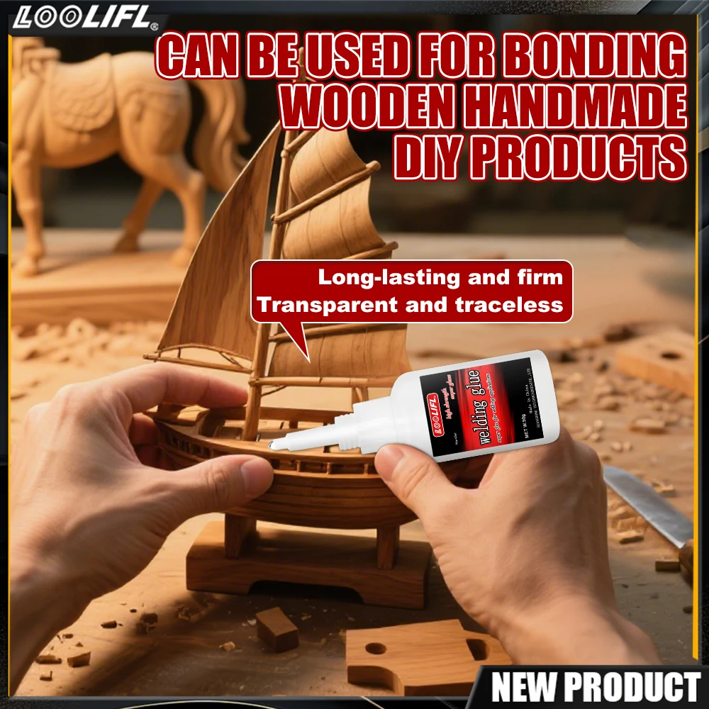 

Суперсильный сварочный клей, прозрачный быстросохнущий клей, используемый для ручного DIY, дерева, пластика, силикона, кожи металла и т. д.