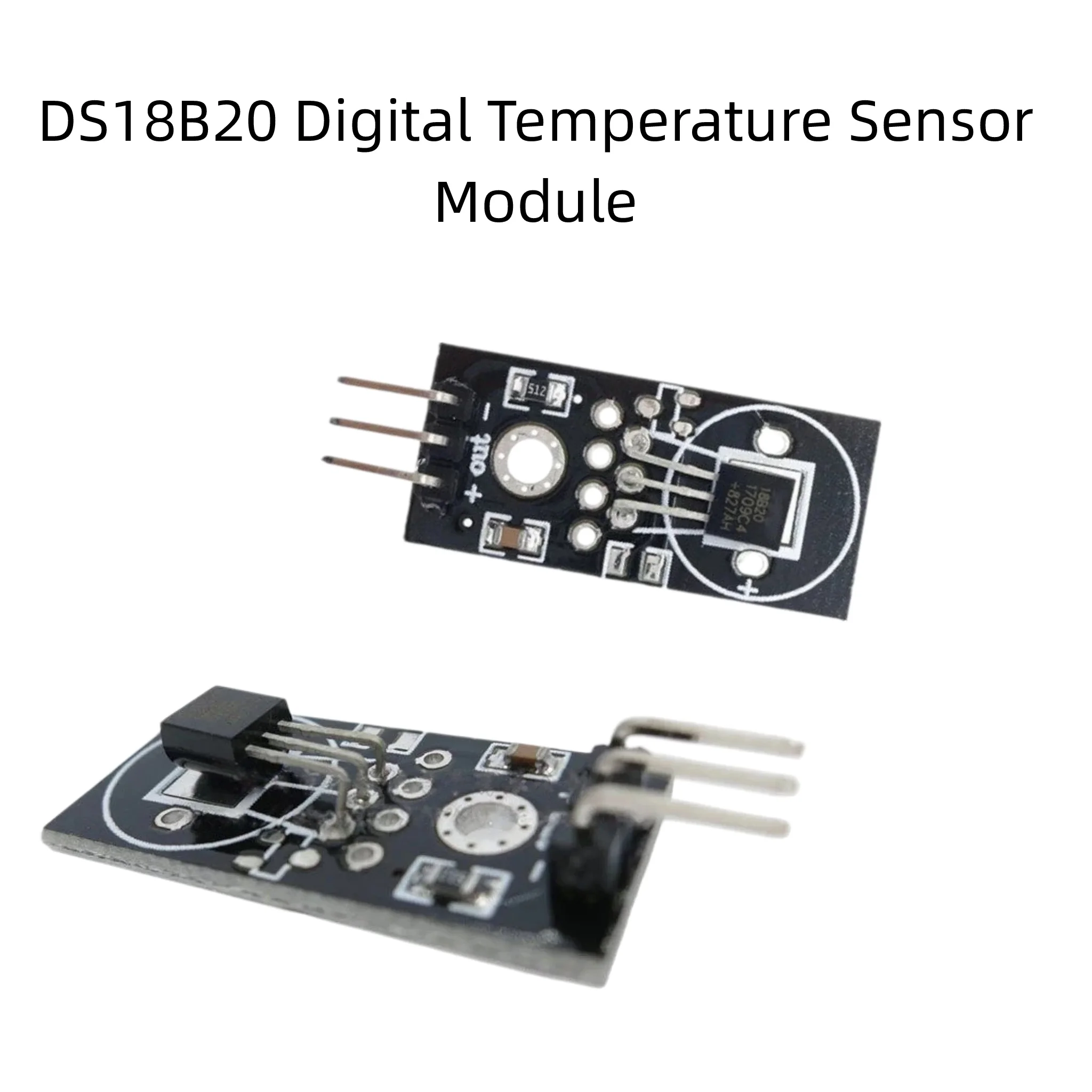 DS18B20 Digital Temperature Sensor Module, 1-Wire Single Bus Thermometer Sensor for Arduino Electronic DIY Projects
