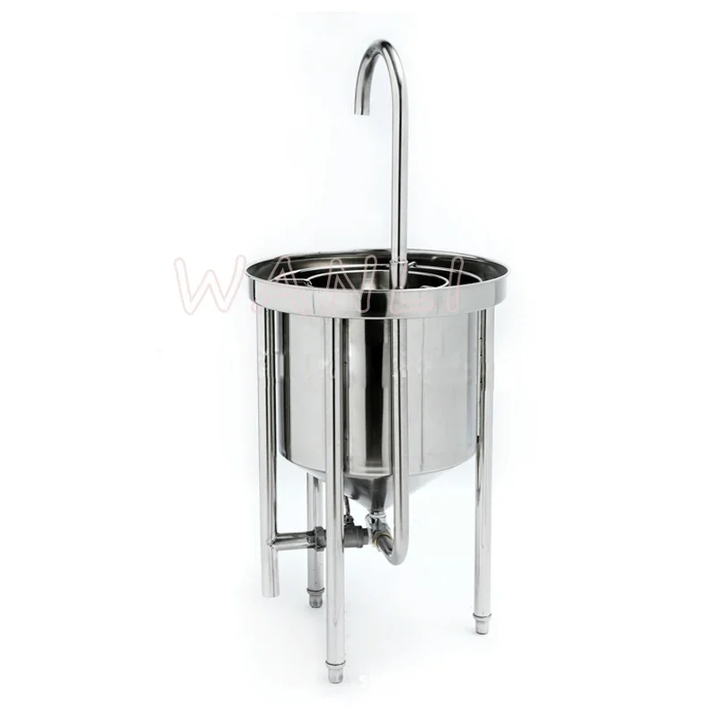 เครื่องซักผ้าข้าวโพดไฮดรอลิก 50KG Grain Black เครื่องซักผ้า rRce อัตโนมัติ