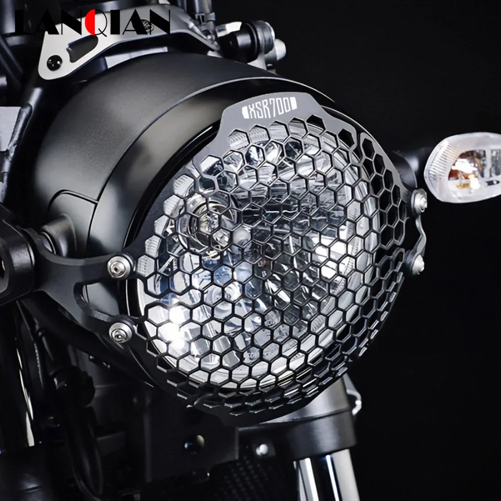 For Yamaha XSR700 XTribute XSR 700 2016 2017 2018-2021 Motorcycle Head light Lamp Grid Cover Headlight Grille Guard Protection