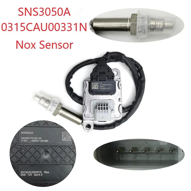 

SNS3050A 0315CAU00331N NOx Sensor Nitrogen Oxide Oxygen Sensor for SCR Emission System