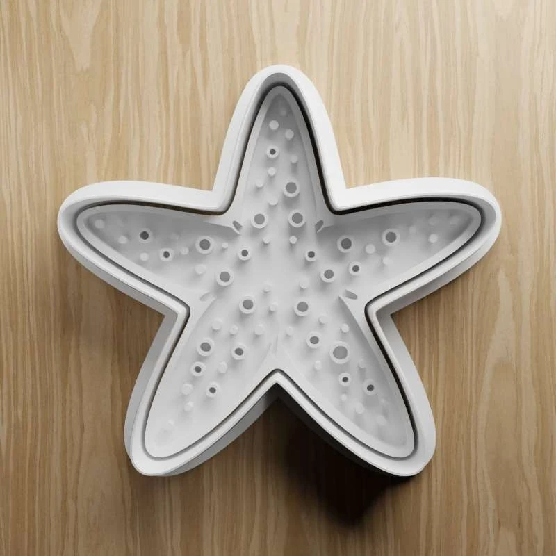 Ocean Creature Cookie Cutters Set Starfish Seahorse Seashell Shapes Baking Molds for Summer Themed Baking