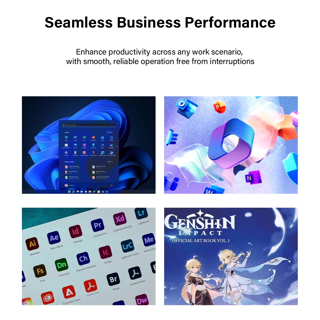 Maxtang N100 Mini PC Intel 12a geração 16G RAM 512G SSD Windows 11 Pro Gaming Computer PC com 2 HDMI e alimentação CA direta