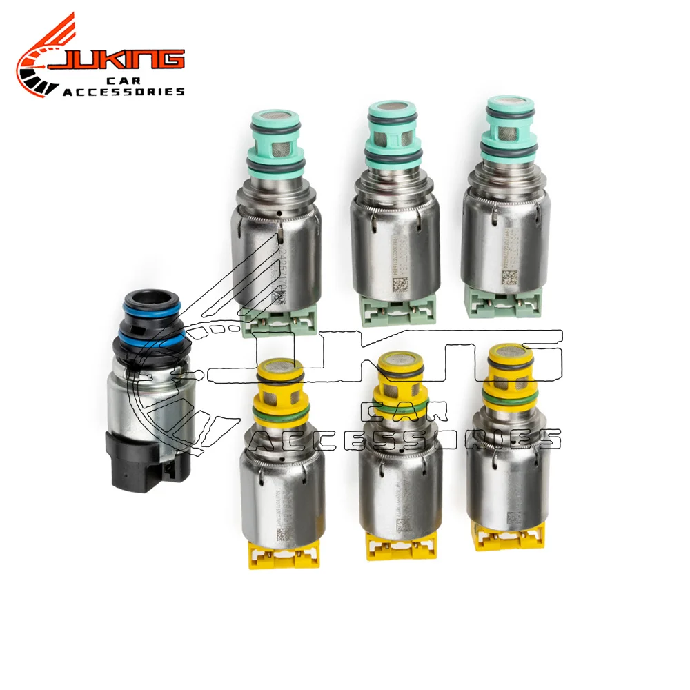 

Совершенно новый электромагнитный клапан 6T40 6T45 6T30, 7 комплектов 6T30E 6T40E 6T45E 6T50E для автоматической коробки передач Chevrolet Buick, оригинальные инструменты