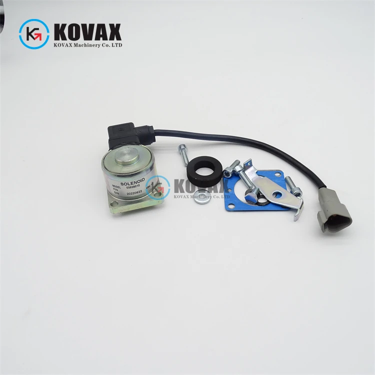 

KOVAX Construction Machinery Part Diesel Engine Shut Off Valve Stop Solenoid Valve HATZ 12VDC 03938010 01660910