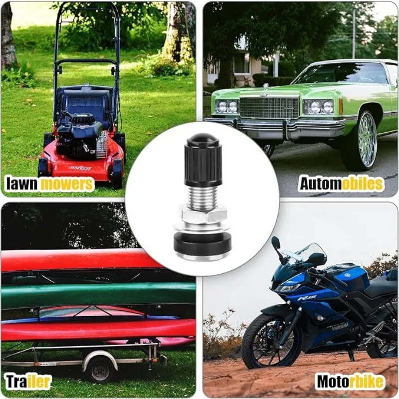 2 Pcs Car Wheel Tire Valve Cover Zinc Alloy 32mm Motorcycle Scooter Bike Tubeless Mountain Tyre Valve Dustcap