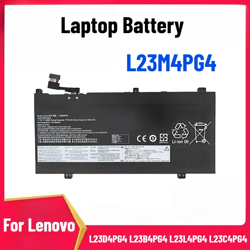 

Brand New Laptop Battery for Lenovo L23M4PG4 L23D4PG4 L23B4PG4 L23L4PG4 L23C4PG4