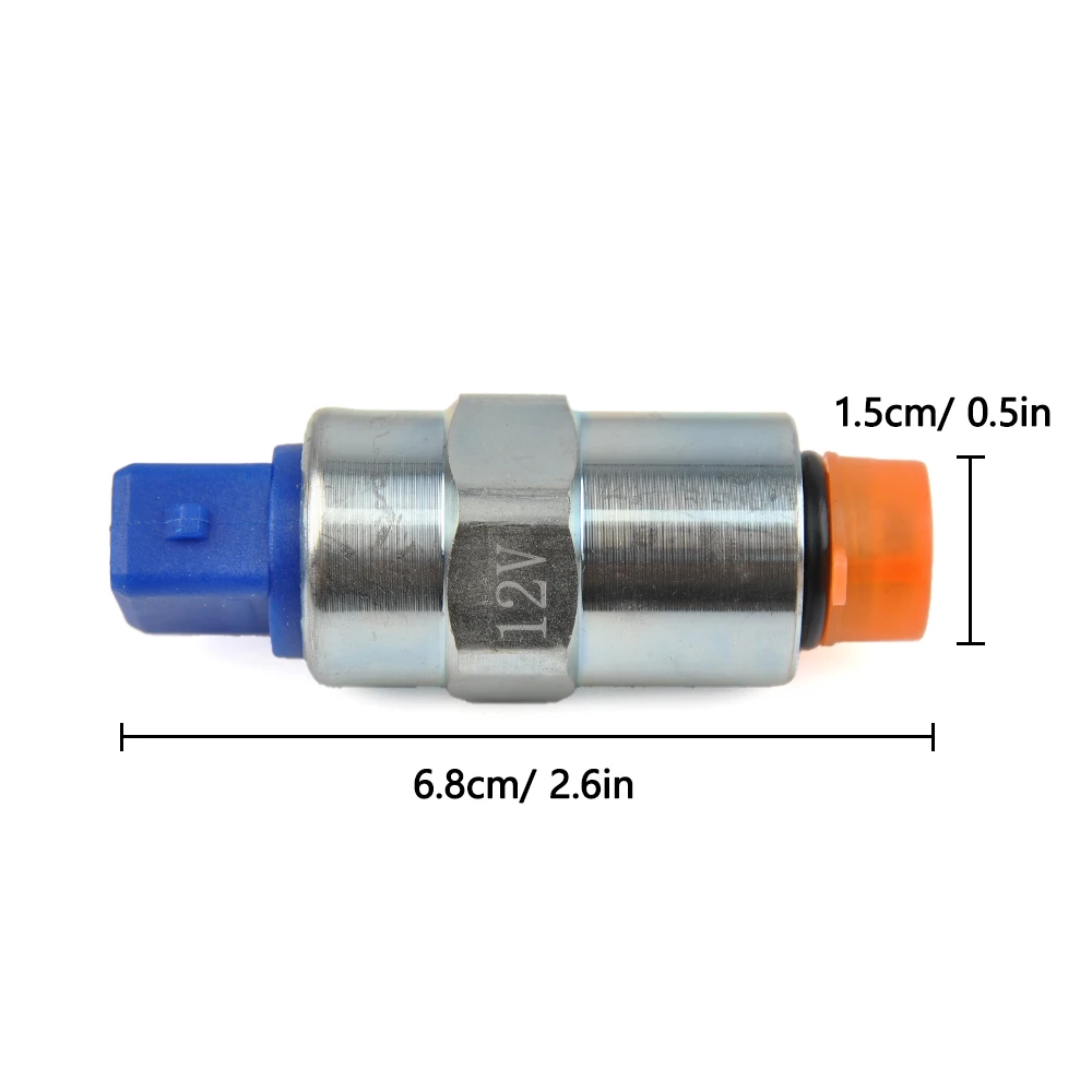1pc Fuel Pump Solenoid Metal and Plastic 7185-900G 71630255 1766219 Suitable For Delphi and Perkins 12V Engine - view 2