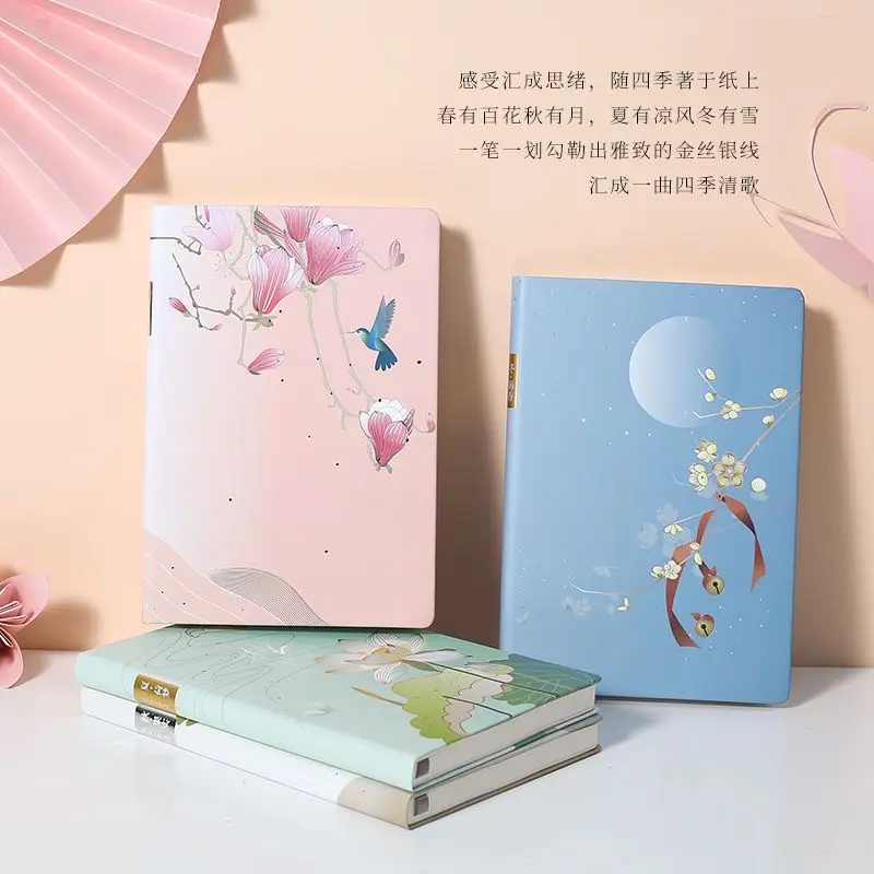 Nuovo A5 Creativo Carino 112 Fogli Notebook Linea/griglia/punto/blank Studente Manuale Ledger Notepad Diario Libro