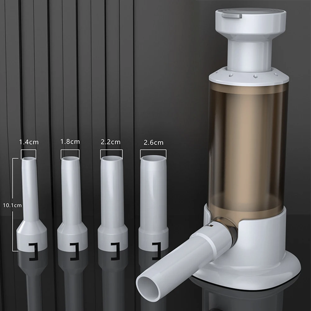Sausage Meat Stuffer with 4 Sizes Stuffing Tubes Horizontal Sausage Maker Sausage Syringe Filler for Commercial Household Use