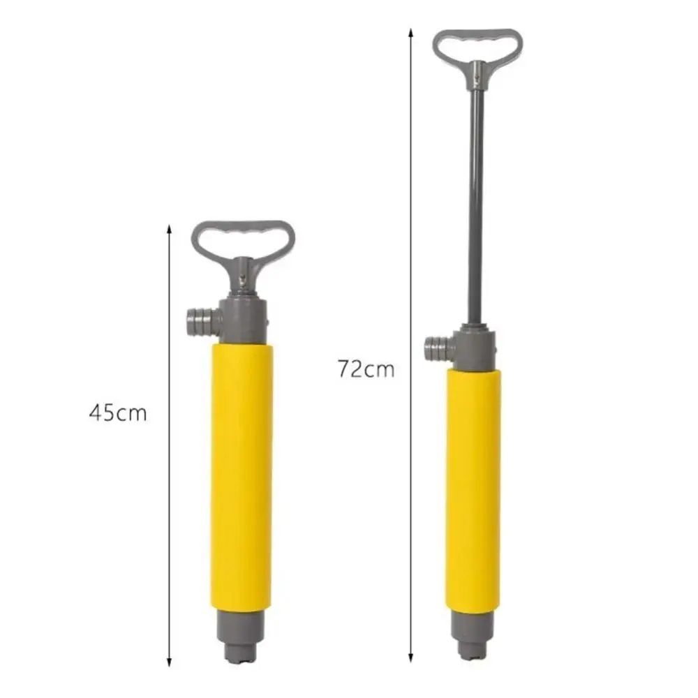 46CM Kayak Manual Pump Portable Stretchable Floating Hand Bilge Pump Easy To Use with Extension Tube Kayak Hand Drainage Pumps