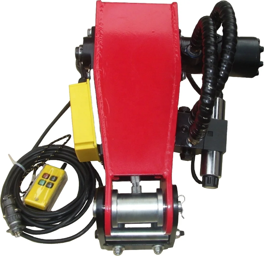 Hw1700r Forestry Winch / Tractor Mounted Remote Winch / Hydraulic Remote Winch With Wireless