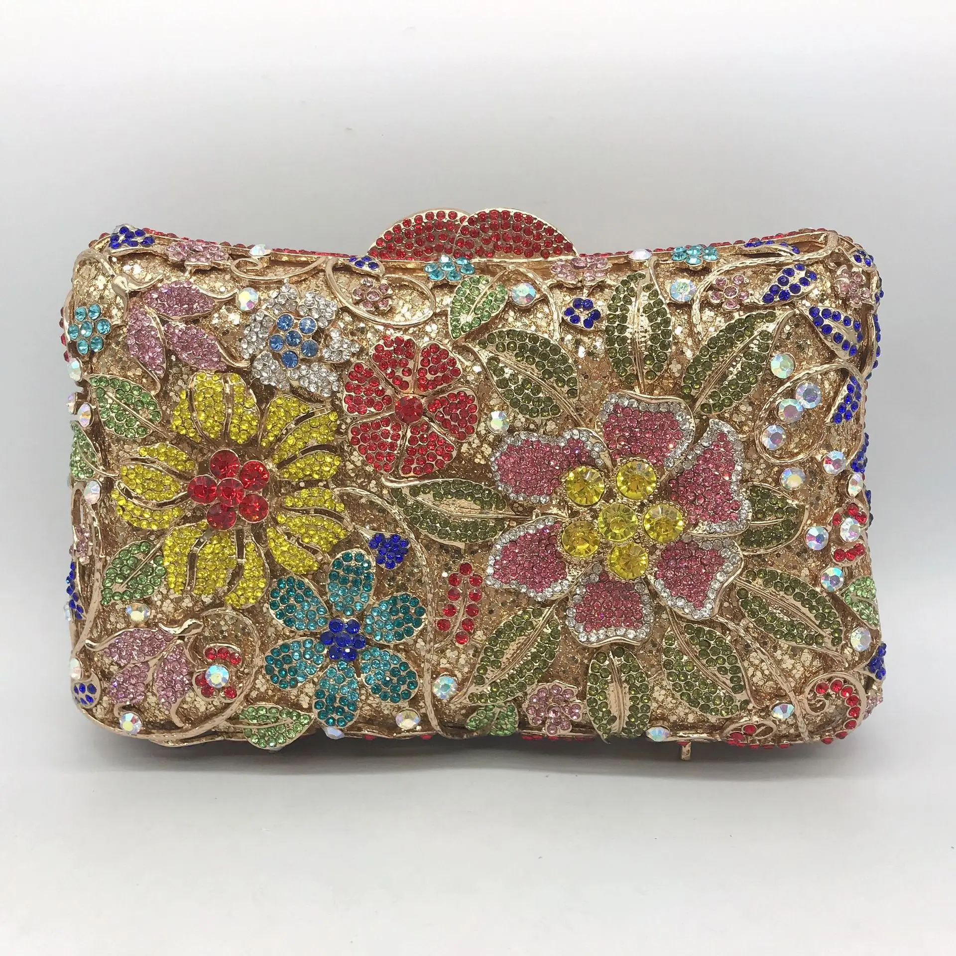 Fashion Luxury Dinner Bag Three-dimensional Bag Banquet Full Of Diamonds Clutch New Crystal-Embellished Party Clutch Luxury Bags