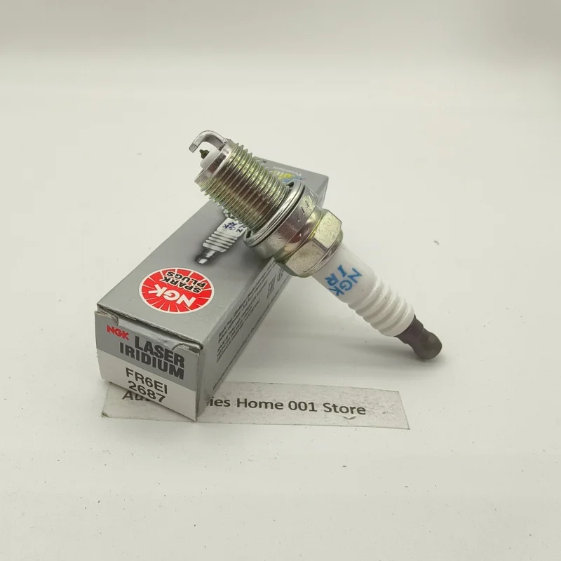 Original NGK FR6EI 2687 Laser Iridium Spark Plug para Mitsubishi