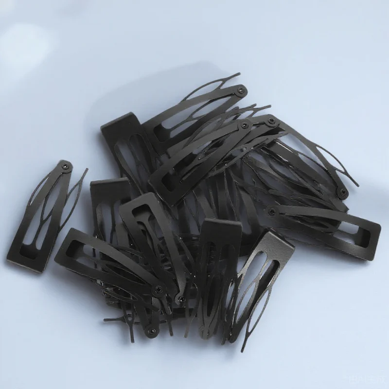 30 Uds. Pinzas para el cabello a presión, accesorios bonitos de Metal para niñas y mujeres, pinzas para el cabello resistentes a la deformación y rotura