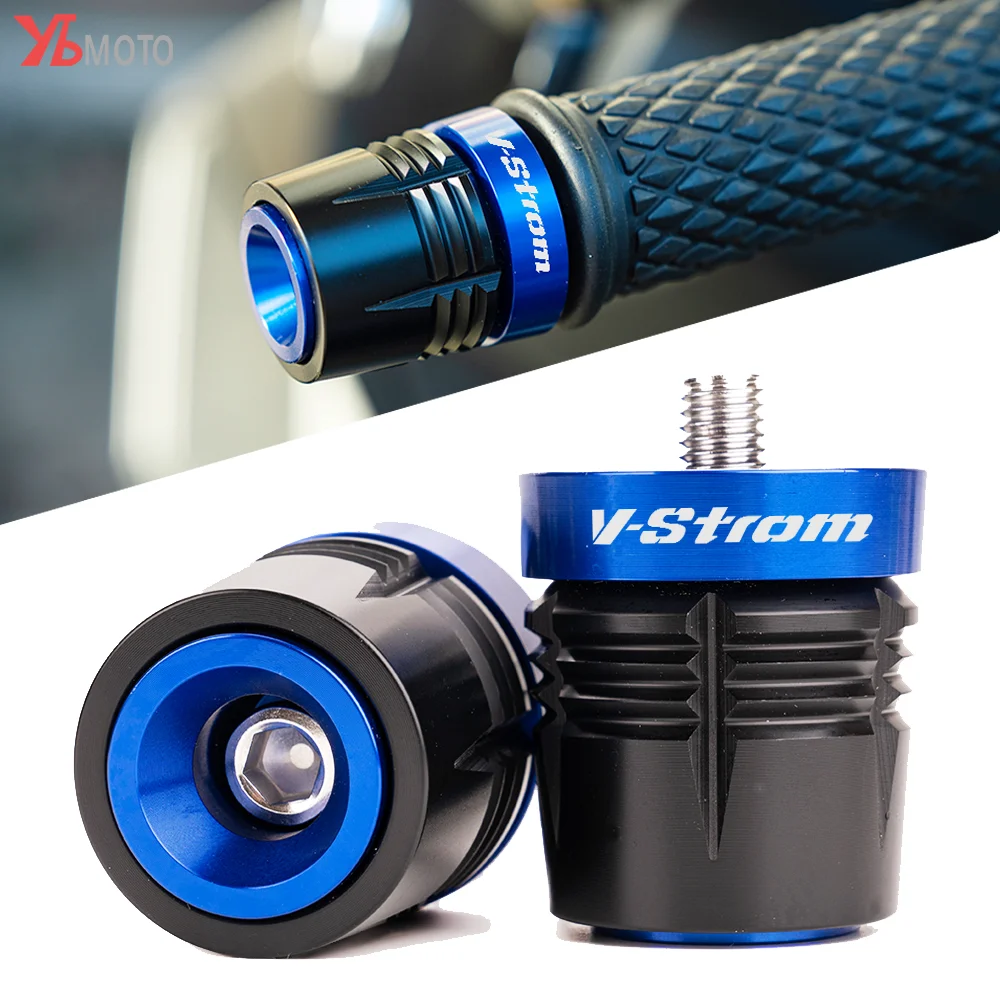 

For Suzuki V-Strom 650 1000 1050/xt VStrom DL250 DL650 dl1000 DL 650dl Accessories Motorcycle Handlebar End Handle Bar Grips Cap