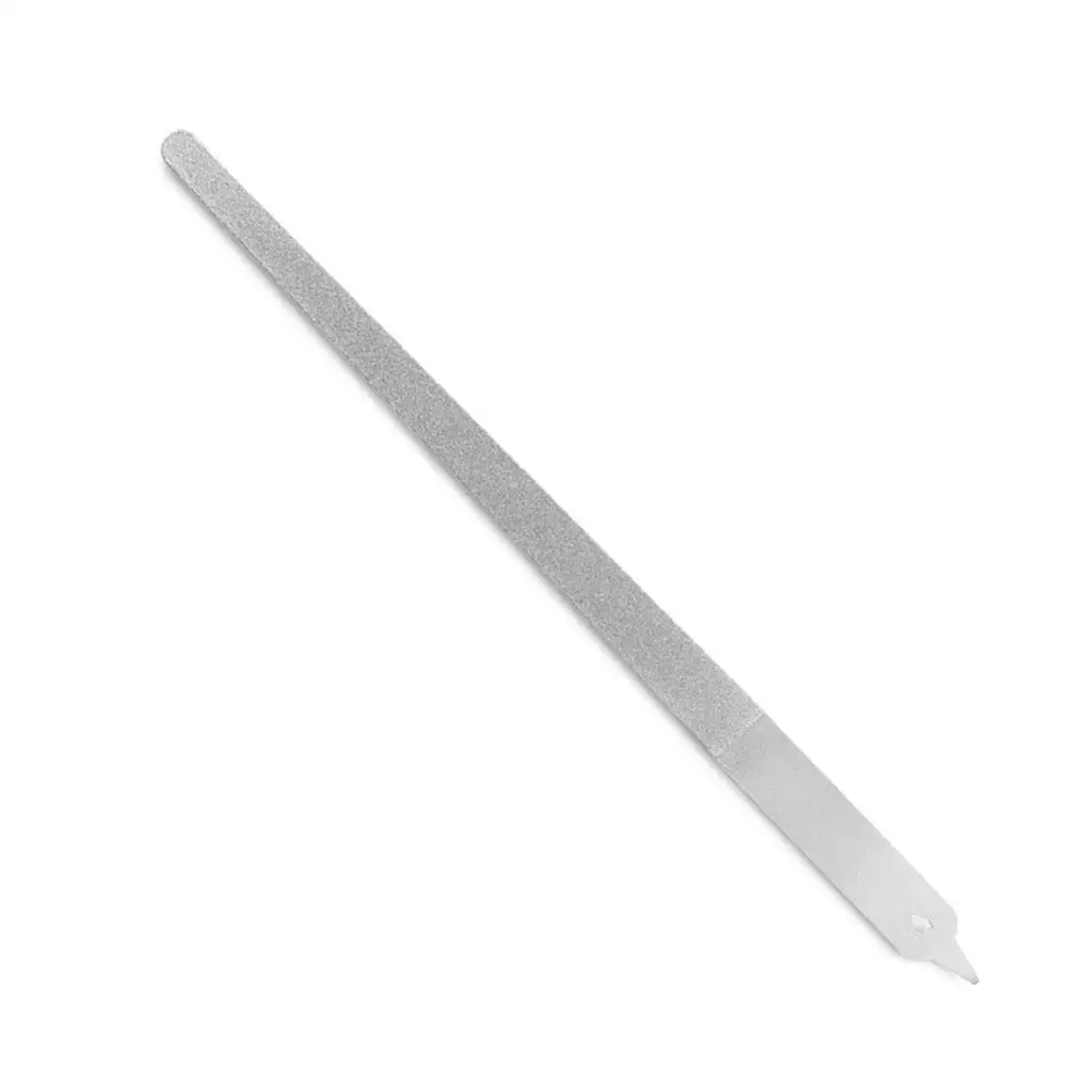 Stainless Steel Nail File Double Side Grinding Rod Grinding Pedicure Metal Art Manicure Nail Buffer Unisex Scrub Tools M2U1