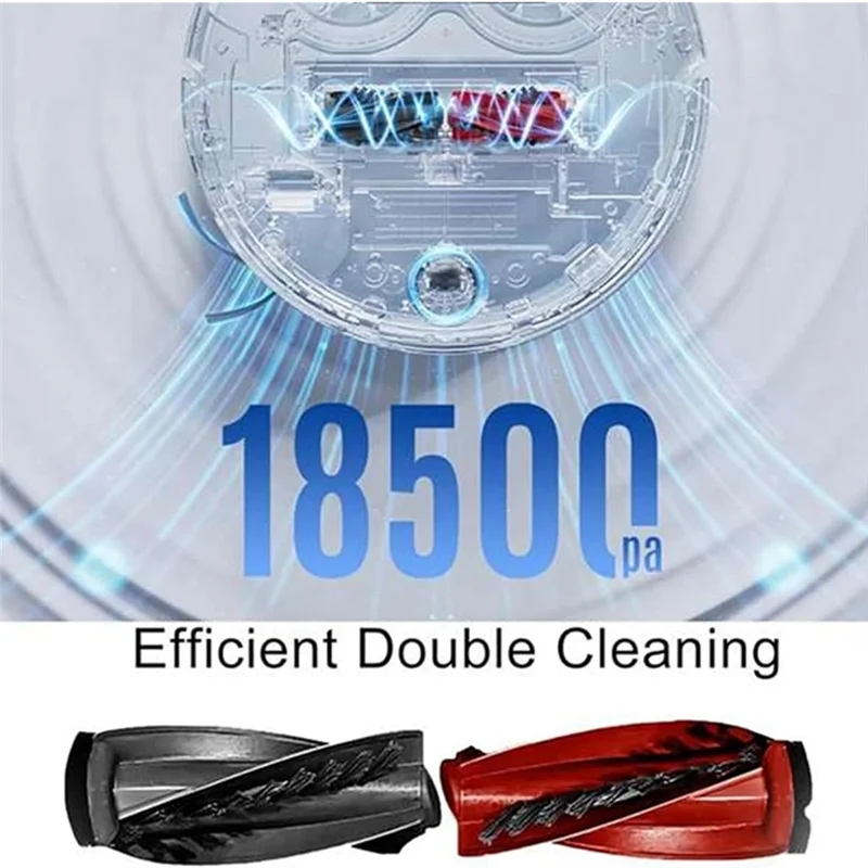 AD24 استبدال طقم قطع غيار ل Roborock Qrevo Curv/P20 Pro فرشاة جانبية رئيسية فلتر Hepa ممسحة القماش أكياس الغبار فراغ المرفقات