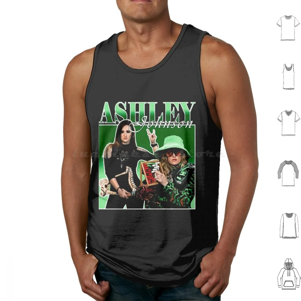 Ashley Johnson Tank Tops Print Cotton Ashley Johnson Ashley Johnson Ashley Johnsons Ashley Johnson Vintage Ashley Johnson