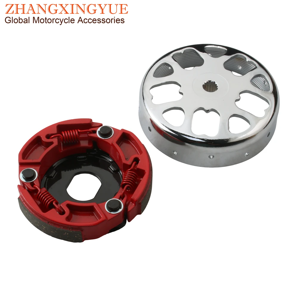 Booster100 Nitro100 Ovetto100 Racing Clutch Kit & Bell For MBK Booster Nitro Ovetto 100cc  2-Stroke 4VP
