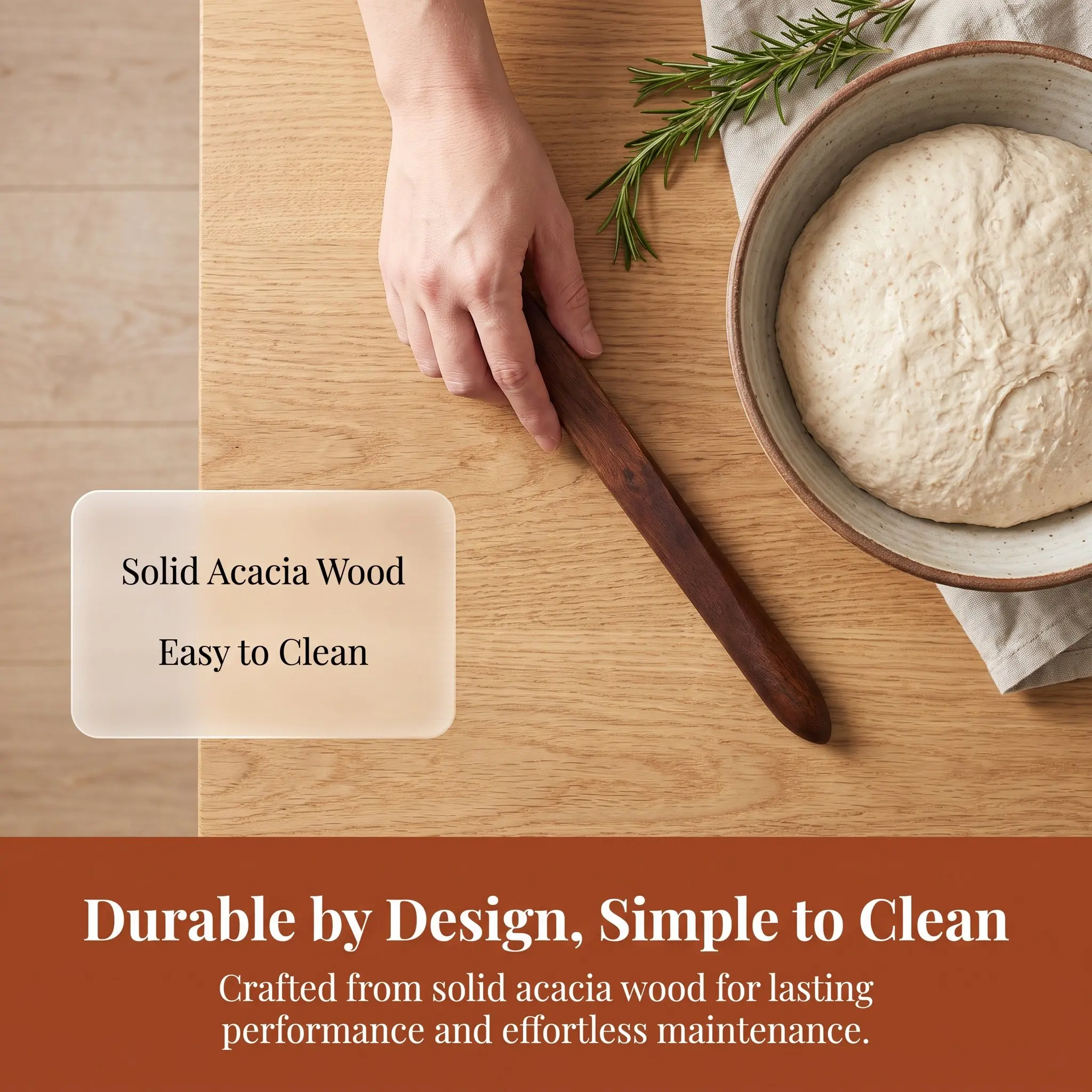 Wooden Dough Stir Stick for So - Bread Baking Kitchen Utensils review and price