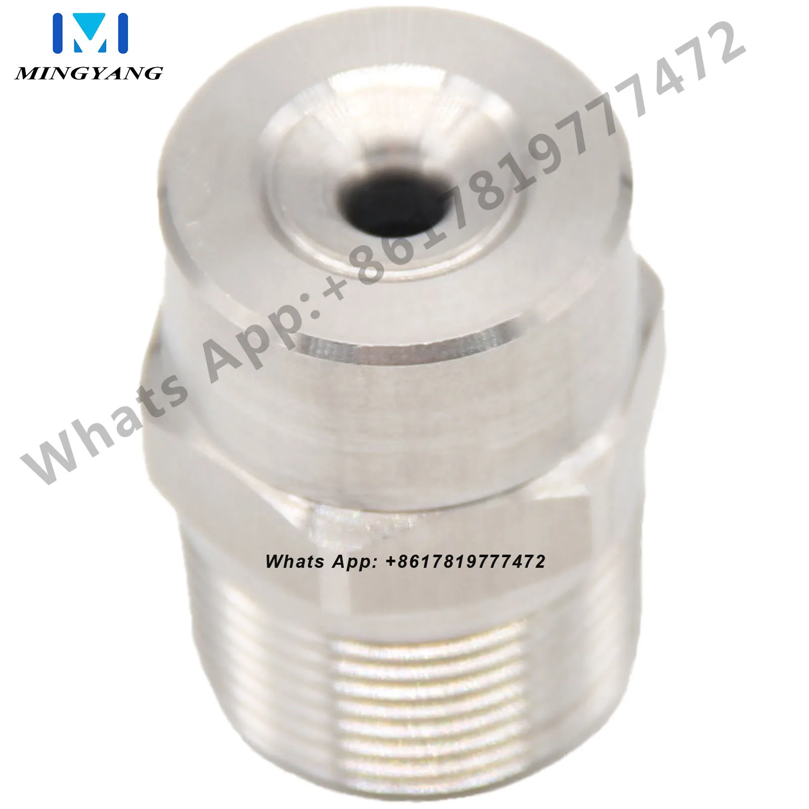 1/2’’ Full Cone Wide Angle Solid Cone Spray Nozzle Stainless Steel Water Jet Nozzle For Dust Removal Cleaning