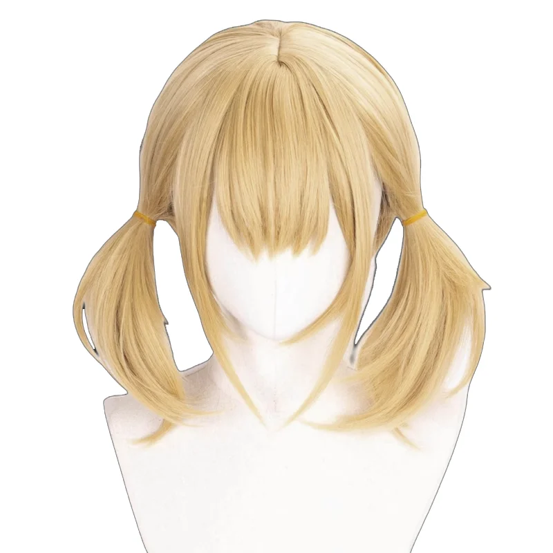 L-email wig Synthetic Hair Game Project SEKAI COLORFUL STAGE Azusawa Kohane Cosplay Wig PJSK 38cm Blonde Heat Resistant Wigs