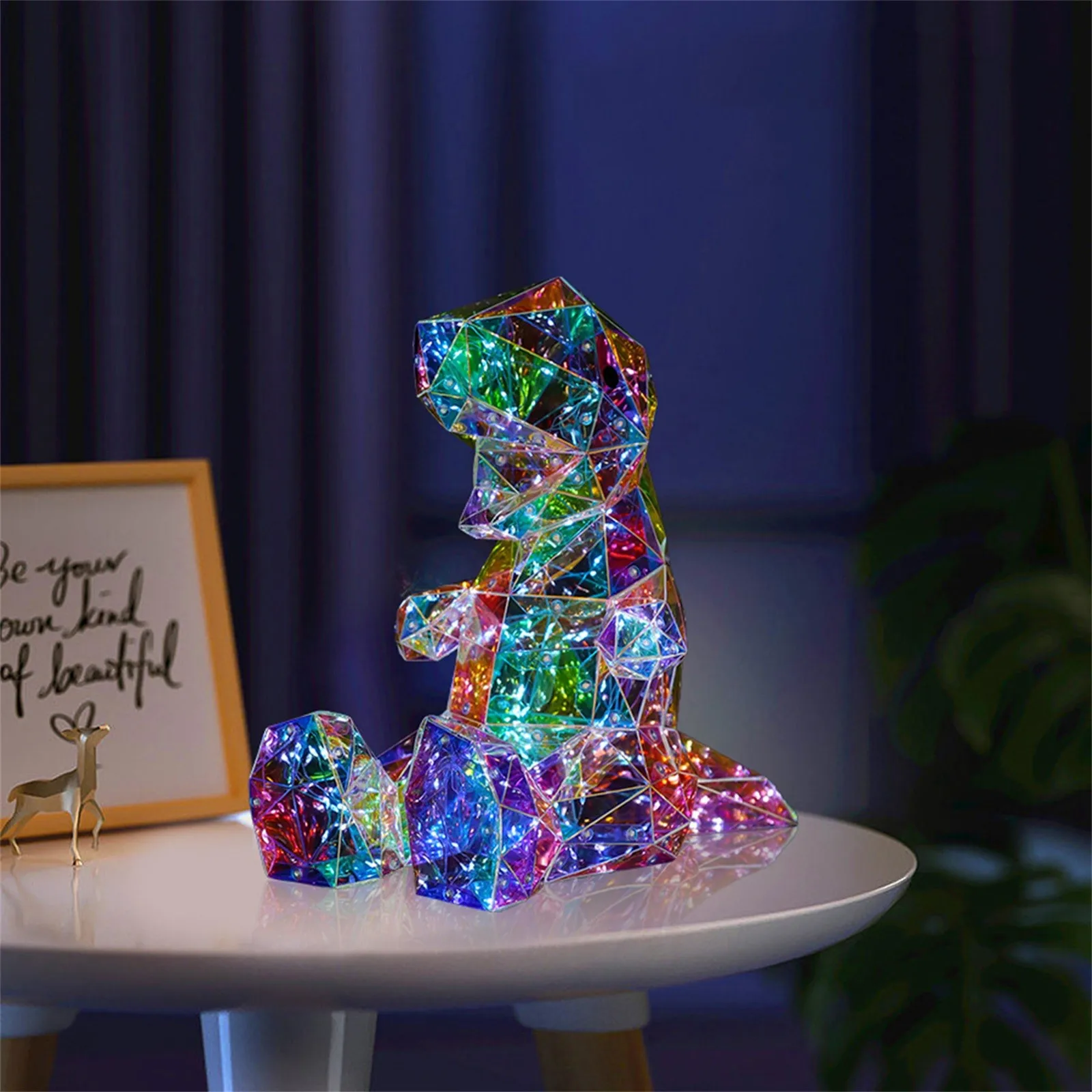 Colorful Luminous Crystal Effect Decorative Lights Expressing Love Giving Gifts Festive Atmosphere Lights Home Decoration