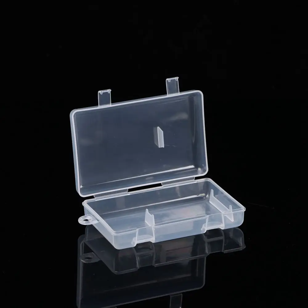 Plastic Transparent Storage Box Baby Feeding Holding Case Jewelry Beads Container Box Fishing Tools Home Daily Accessories