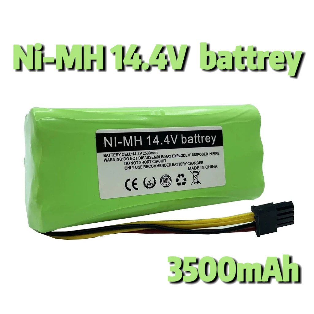 

Ni-MH AA 14.4V 2500MAH For Ecovacs Deebot Deepoo X600 ZN605 ZN606 ZN609 Midea Redmond Vacuum Cleaner Rechargeable Battery Pack