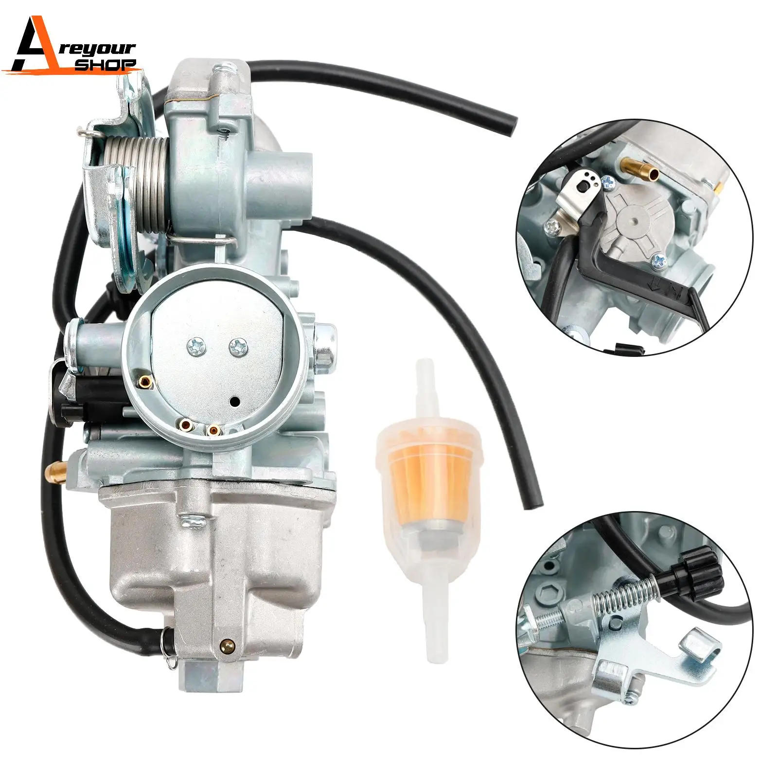 

Areyourshop Carburetor Carb fit for Honda CRF230 F 230F 2003 2004 2005 Replace 16100-KPS-901 Motorcycle Accessories