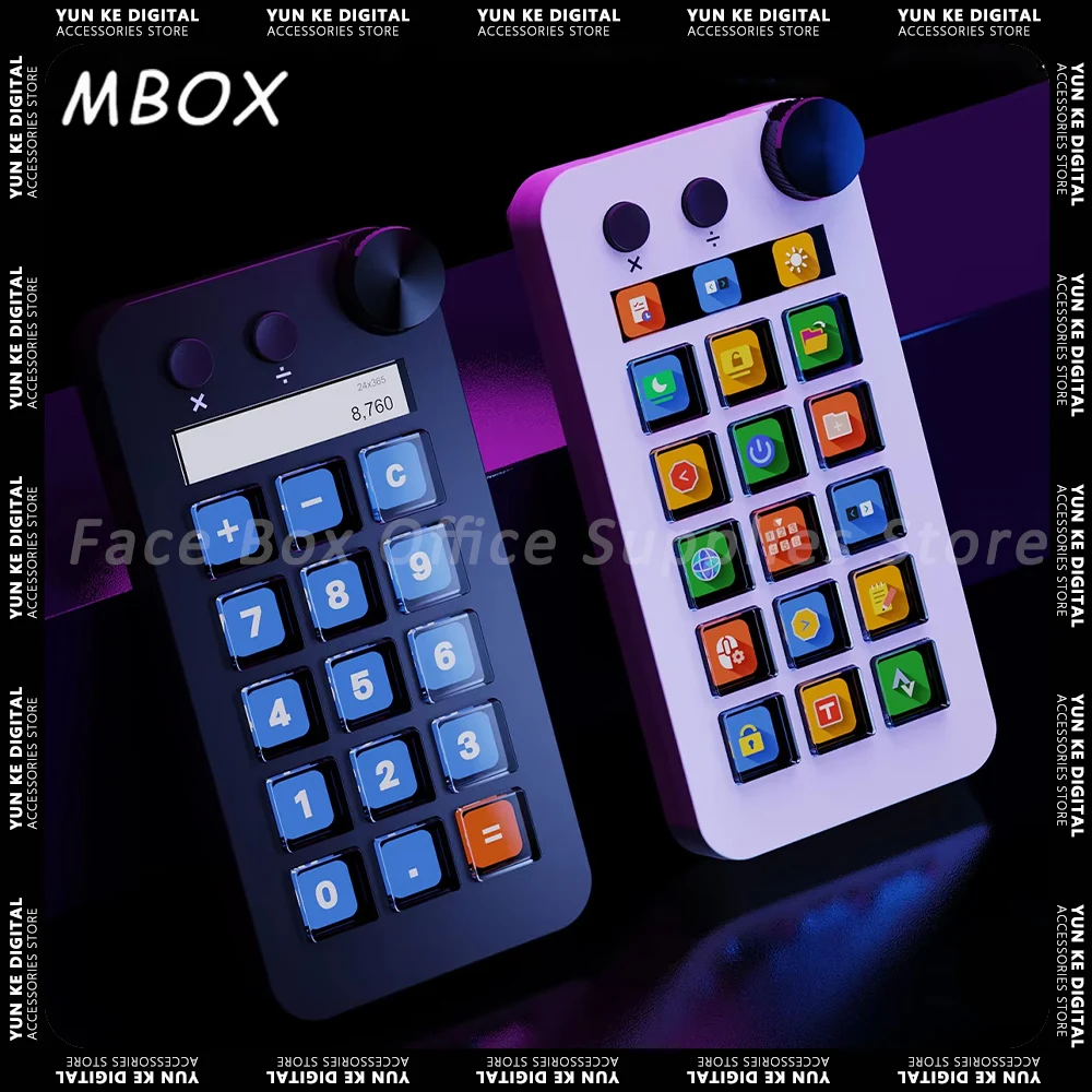 MBox N1 StreamDeck Mini Visual Keyboard 15Key Mirabox Stream Deck Custom LCD Button Live Content Creation Controller Stream Dock