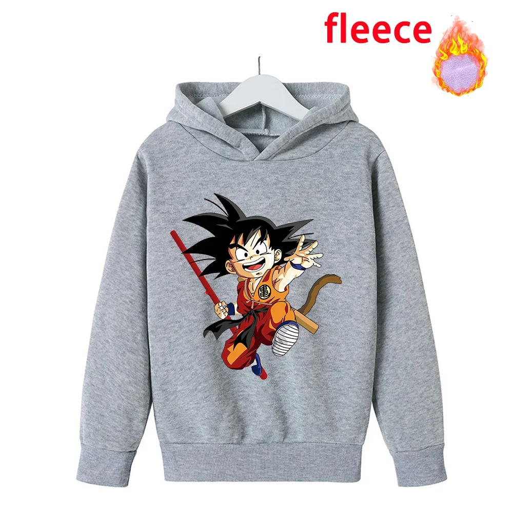 

Новые толстовки с капюшоном Dragon Ball Goku, детская весенняя одежда, модная толстовка с длинными рукавами для мальчиков, повседневные топы, подарки на день рождения в стиле аниме